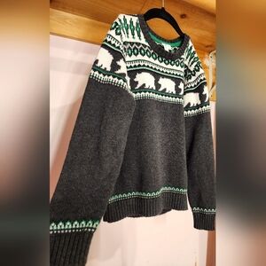 Janie and Jack Polar Bear Sweater Size 5
